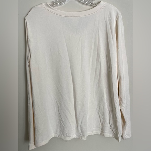 EUC Ambrielle Women’s Sleepwear Set Long Sleeve V-Neck & Floral Pants; Size L - Picture 4 of 12